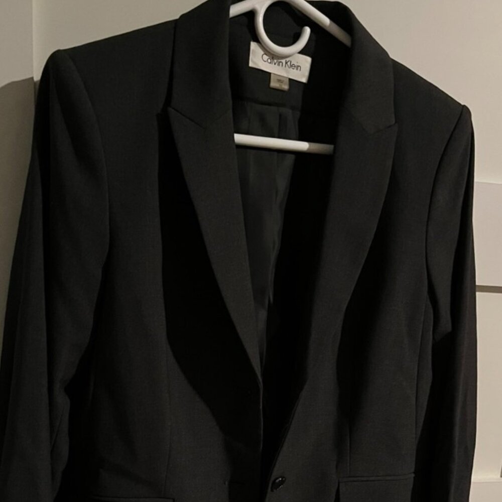 Calvin Klein Dark Grey Blazer